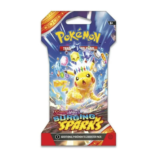 Pokemon Scarlet & Violet Surging Sparks Sleeved Booster